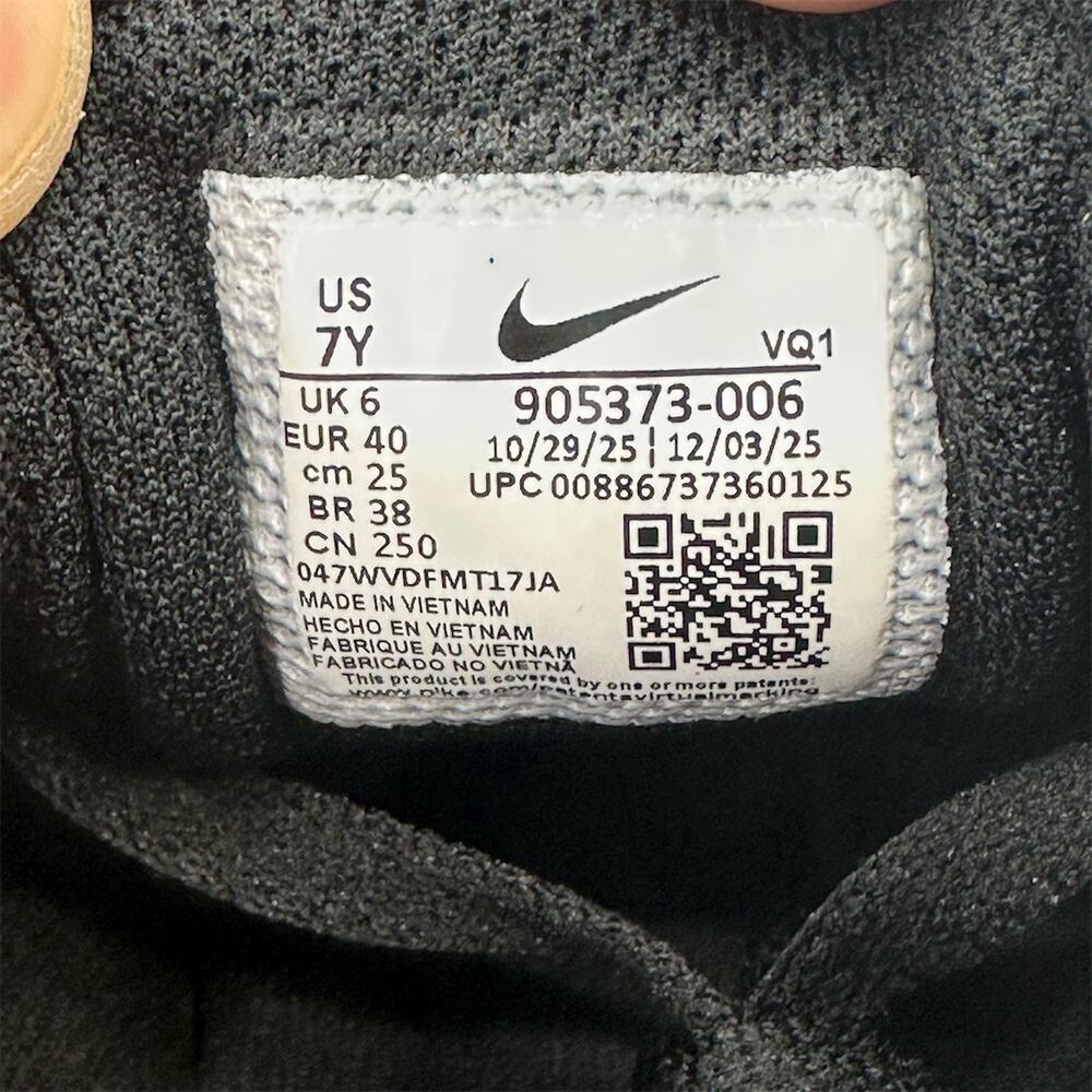 Nike SB Check Canvas Skate Shoes Black Gum Low Top Lace Up | Youth 7 / 8.5W - Picture 8 of 8